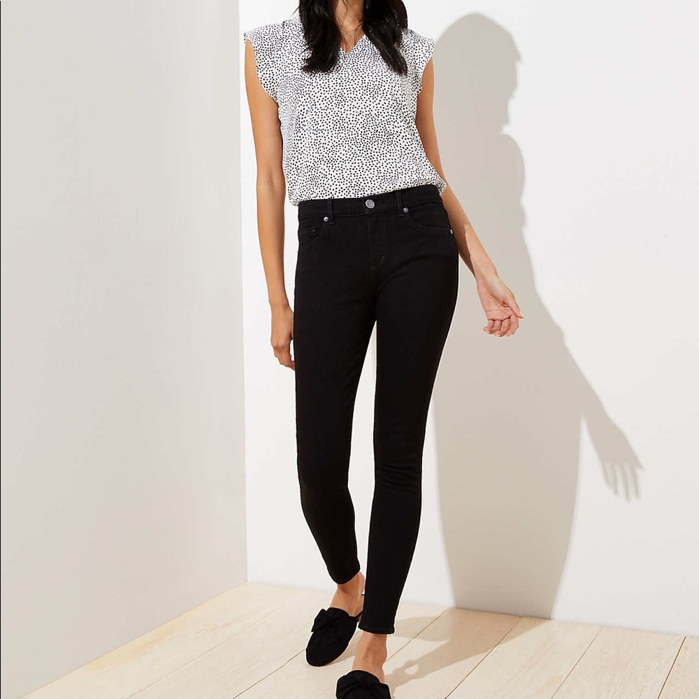 SOLD LOFT black jeans